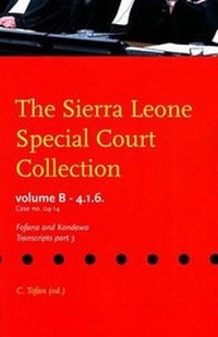 Abbildung von: The Sierra Leone Special Court Collection - International Courts Association