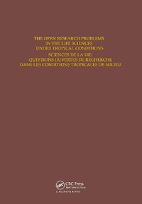 Enlarge image Cover: The Open Research Problems in the Life Sciences under Tropical Conditions - A A Balkema Publishers