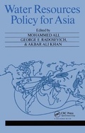 Cover: Water Resources Policy for Asia - A A Balkema Publishers