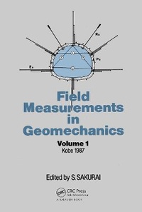 Enlarge image Cover: Field Measurem Geomechanics Volume 1 - A A Balkema Publishers