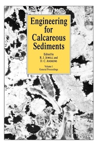 Enlarge image Cover: Engineering for Calcareous Sediments Volume 1 - A A Balkema Publishers