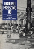 Cover: Ground Freezing 88 - Volume 1 - A A Balkema Publishers