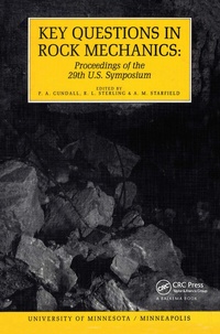 Abbildung von: Key Questions in Rock Mechanics - A A Balkema Publishers