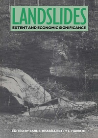 Enlarge image Cover: Landslides: Extent and Economic Significance - A A Balkema Publishers