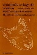 Cover: Community Ecology of a Coral Cay - Kluwer Academic Publishers