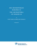 Cover: Die Orthopteren Europas III / The Orthoptera of Europe III - Springer