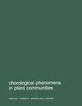 Cover: Chorological phenomena in plant communities - Springer