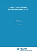 Cover: Multivariate Analysis in Vegetation Research - Kluwer Academic Publishers