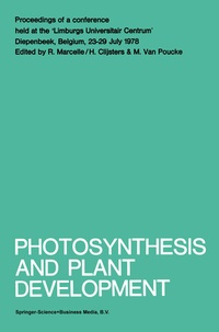 Enlarge image Cover: Photosynthesis and Plant Development - Kluwer Academic Publishers