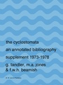 Cover: The Cyclostomata - Kluwer Academic Publishers