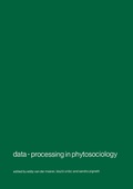Cover: Data-processing in phytosociology - Kluwer Academic Publishers