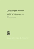 Cover: Classification and Ordination - Springer