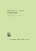 Cover: Classification and Ordination - Springer