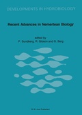 Cover: Recent Advances in Nemertean Biology - Springer