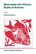 Cover: Alternative Life-History Styles of Animals - Springer