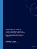 Cover: The History of the Library in Western Civilization, Volume II - Brill | Hes & De Graaf
