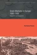 Cover: Grain Markets in Europe, 1500-1900 - Cambridge University Press