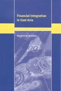 Cover: Financial Integration in East Asia - Cambridge University Press