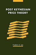 Cover: Post Keynesian Price Theory - Cambridge University Press