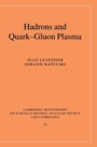 Cover: Hadrons and Quark-Gluon Plasma - Cambridge University Press