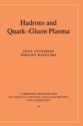 Cover: Hadrons and Quark-Gluon Plasma - Cambridge University Press