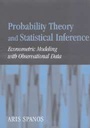 Cover: Probability Theory and Statistical Inference - Cambridge University Press