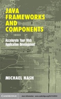 Cover: Java Frameworks and Components - Cambridge University Press