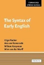 Cover: The Syntax of Early English - Cambridge University Press