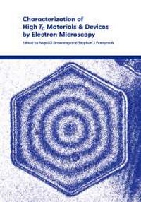 Enlarge image Cover: Characterization of High Tc Materials and Devices by Electron Microscopy - Cambridge University Press