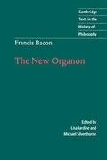 Cover: Francis Bacon: The New Organon - Cambridge University Press