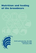 Cover: Nutrition and feeding of the broodmare - Wageningen Academic Publishers