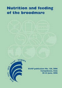 Abbildung von: Nutrition and feeding of the broodmare - Wageningen Academic Publishers
