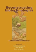 Cover: Reconstructing biotechnologies - Wageningen Academic Publishers