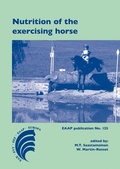 Cover: Nutrition of the exercising horse - Wageningen Academic Publishers