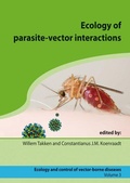 Cover: Ecology of parasite-vector interactions - Wageningen Academic Publishers