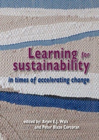 Enlarge image Cover: Learning for sustainability in times of accelerating change - Wageningen Academic Publishers