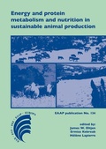 Cover: Energy and protein metabolism and nutrition in sustainable animal production - Wageningen Academic Publishers