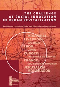 Enlarge image Cover: The Challenge of Social Innovation in Urban Revitalization - Techne Press