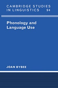Abbildung von: Phonology and Language Use - Cambridge University Press