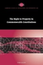 Cover: The Right to Property in Commonwealth Constitutions - Cambridge University Press