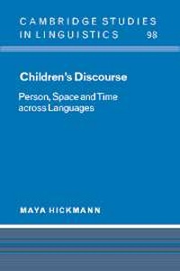 Abbildung von: Children's Discourse - Cambridge University Press
