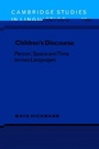 Cover: Children's Discourse - Cambridge University Press