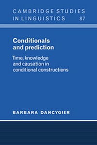 Enlarge image Cover: Conditionals and Prediction - Cambridge University Press