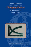 Cover: Changing Choices - Leiden University Press