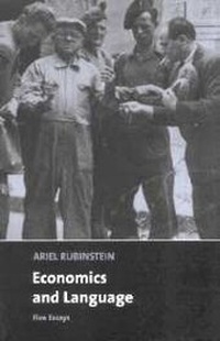 Enlarge image Cover: Economics and Language - Cambridge University Press