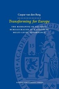 Enlarge image Cover: Transforming for Europe - Leiden University Press