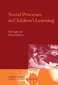 Enlarge image Cover: Social Processes in Children's Learning - Cambridge University Press