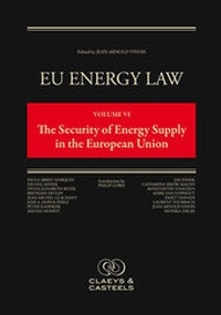 Bild: EU Energy Law Volume VI: The Security of Energy Supply in the European Union - Claeys & Casteels Publishers BV