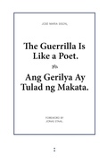Cover: The Guerrilla Is Like a Poet - Uitgeverij