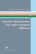 Cover: Spanish Administrative Law under European Influence - Europa Law Publishing